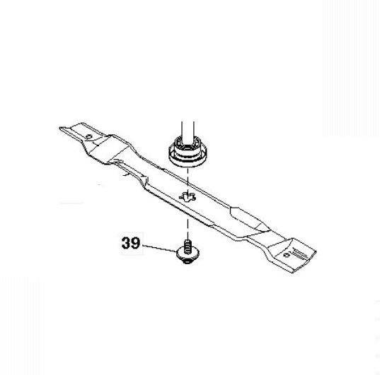 Нож 30" High lif для трактора Husqvarna 5324192-74